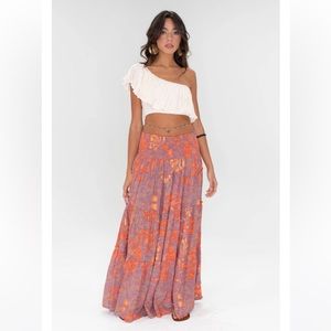 Jen’s Pirate Booty Garden Party Circle Skirt in Oolong